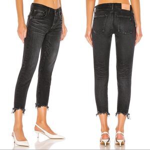 Moussy Vintage Staley Tapered in Black 28”